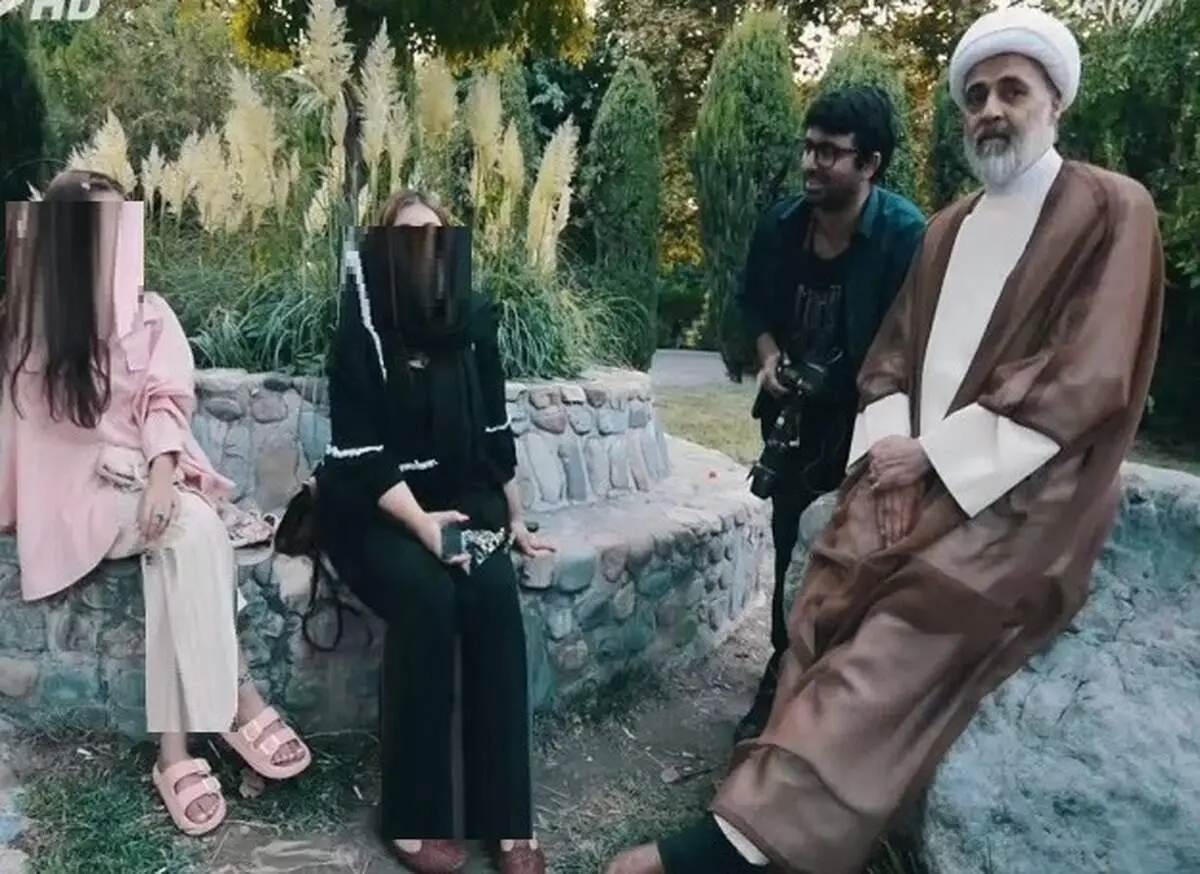  گفت‌وگوی عجیب یک روحانی و چند دختر بی‌حجاب حسابی وایرال شد!