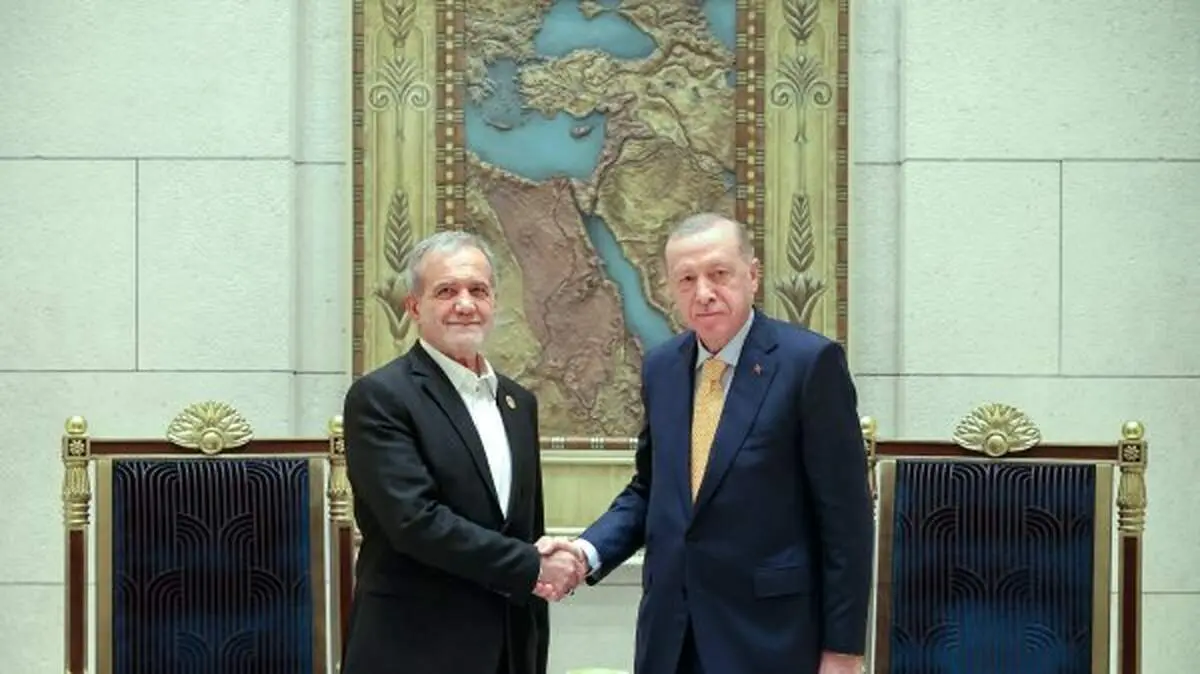 عکس وایرال شده از پزشکیان و اردوغان + ببینید 