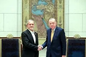عکس وایرال شده از پزشکیان و اردوغان + ببینید 