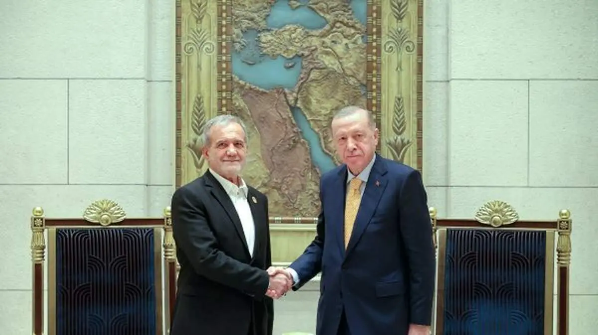 عکس وایرال شده از پزشکیان و اردوغان + ببینید 