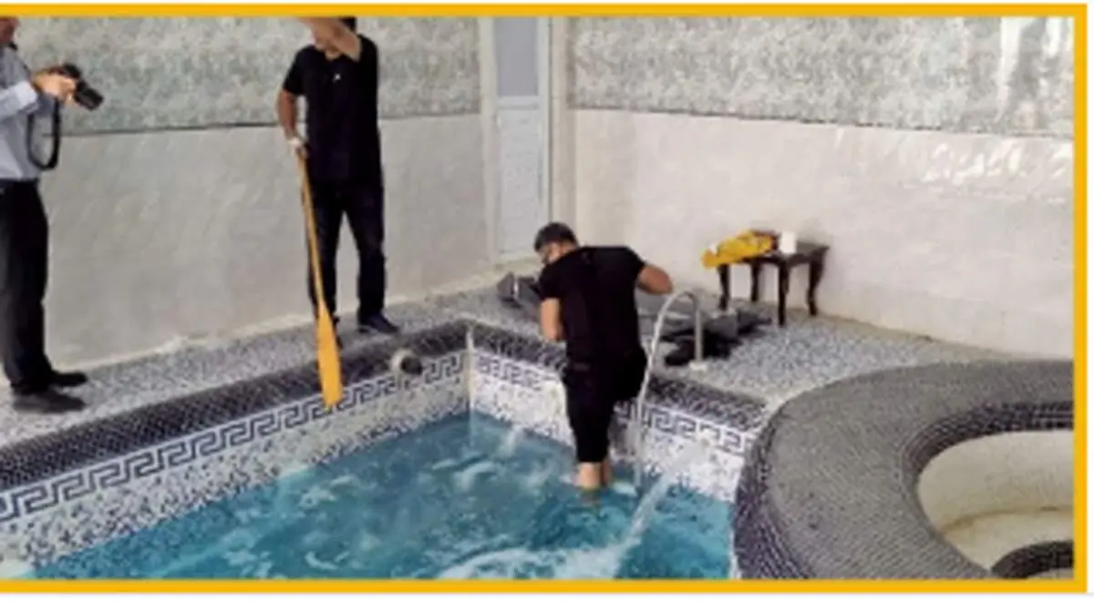 مرگ مشکوک زن جوان در استخر ویلای اجاره‌ای
