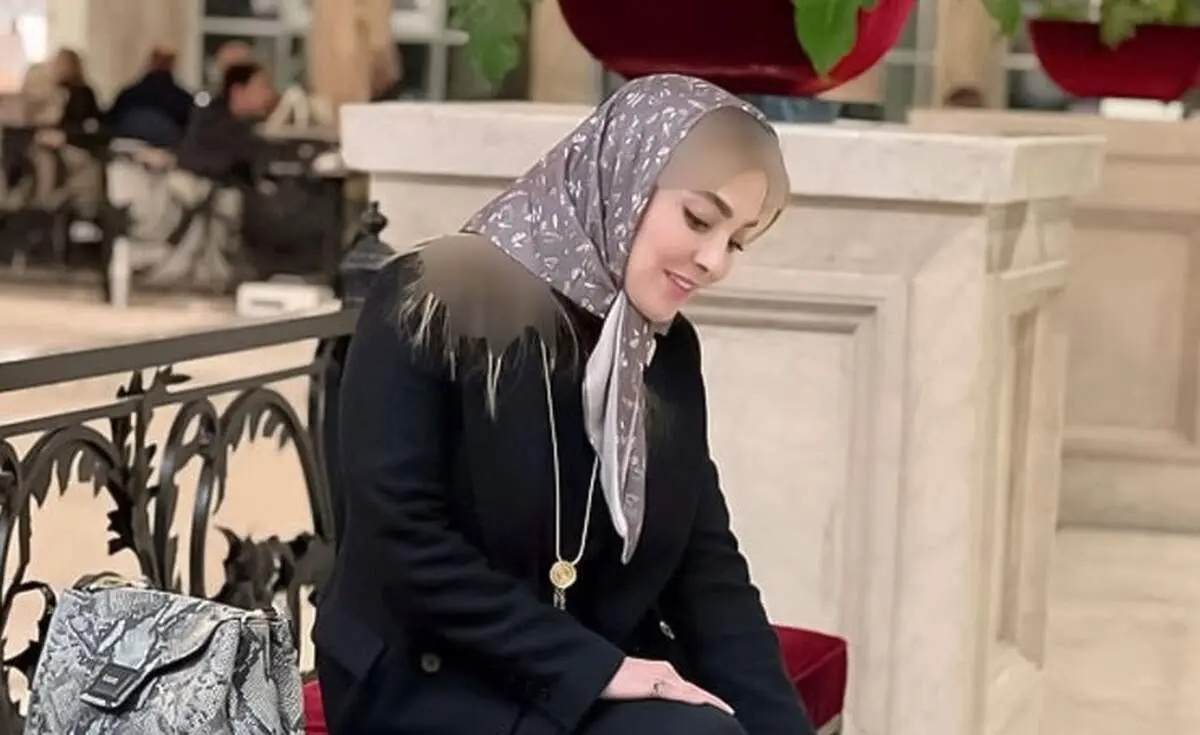 عکسی شکار شده و کمتر دیده شده از سرووضع ژیلا صادقی مجری سرشناس در آمریکا
