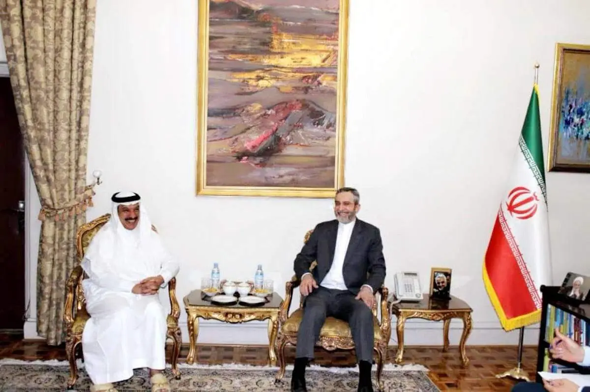 دیدار سفیر عربستان با علی باقری