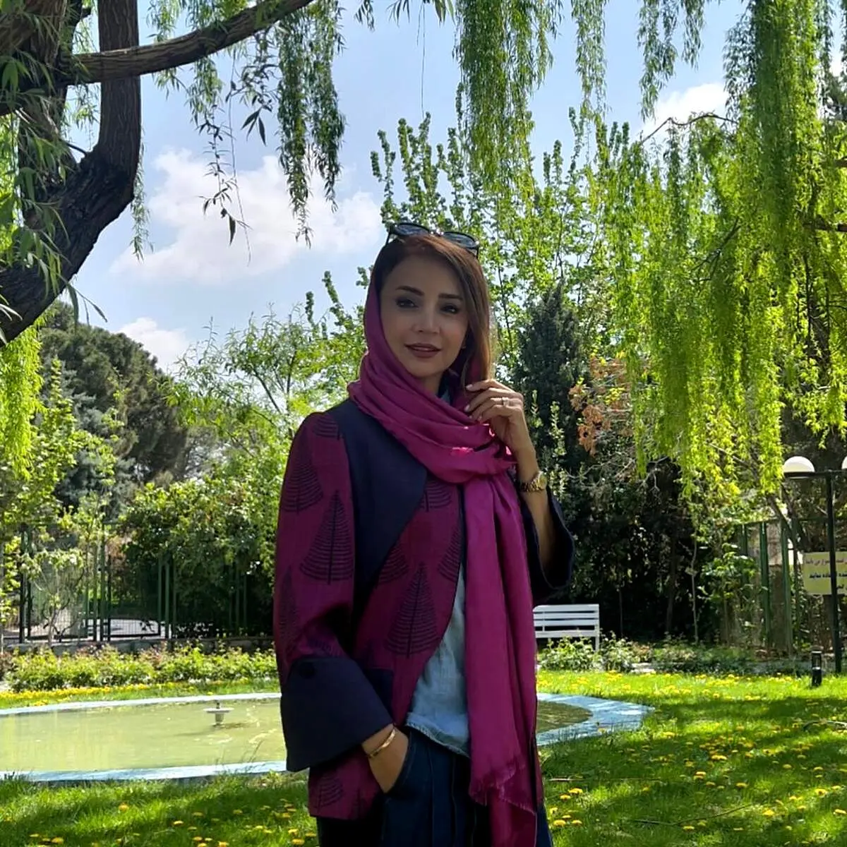 خانم بازیگر سریال آنام در کنسرت ابراهیم تاتلیسس