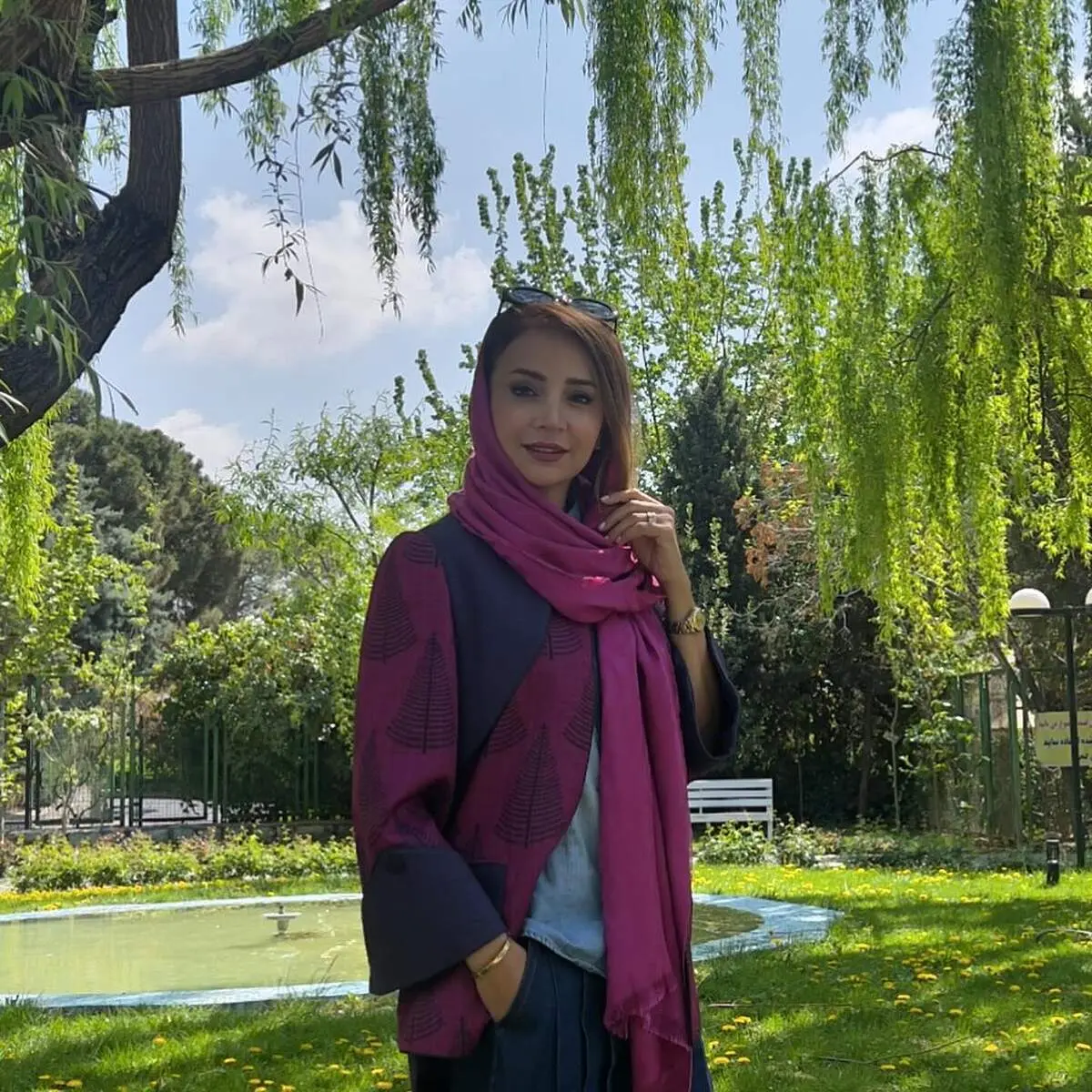 خانم بازیگر سریال آنام در کنسرت ابراهیم تاتلیسس