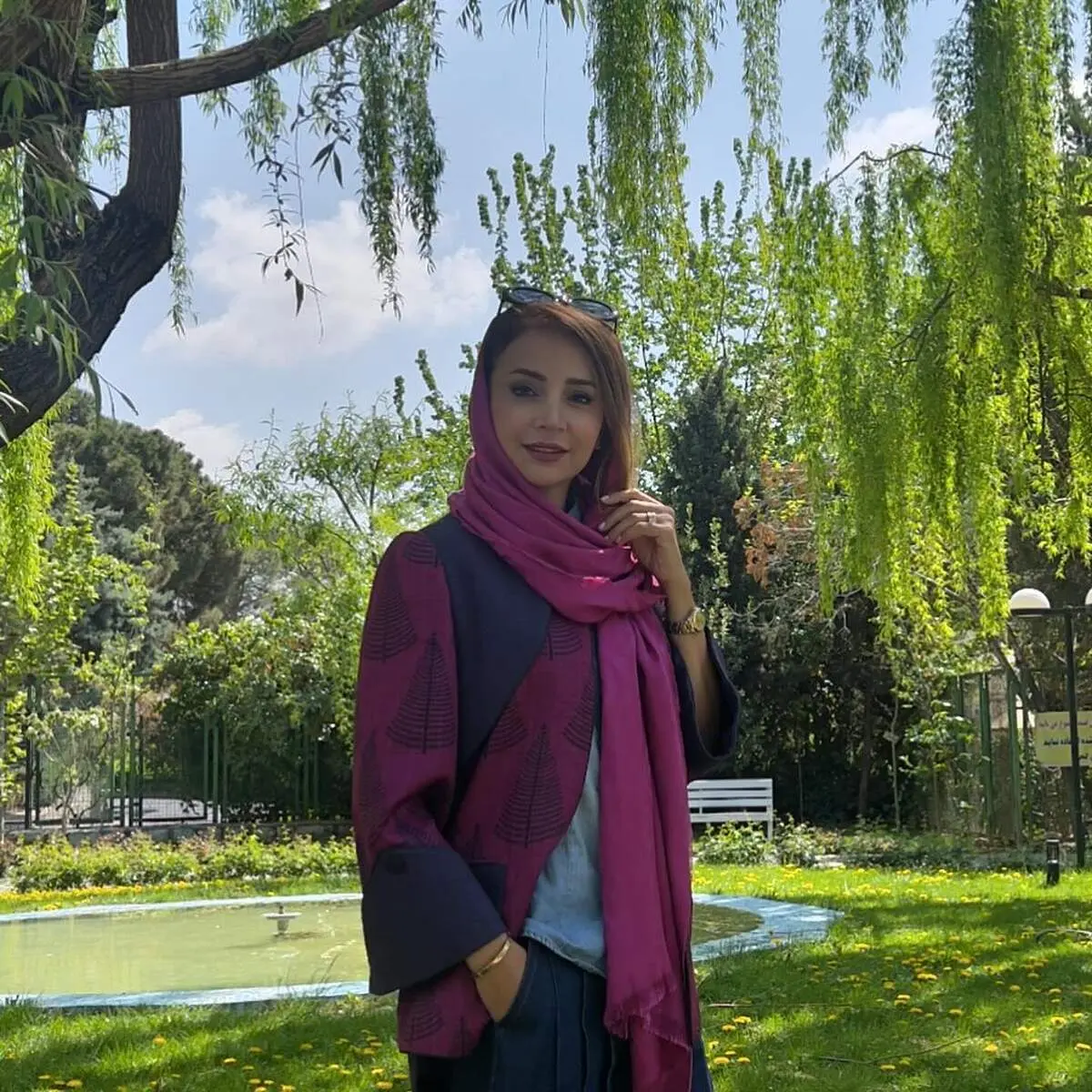 خانم بازیگر سریال آنام در کنسرت ابراهیم تاتلیسس