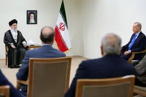 گزارش تصویری| دیدار اردوغان با رهبر معظم انقلاب