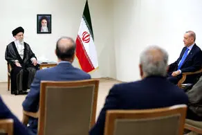 گزارش تصویری| دیدار اردوغان با رهبر معظم انقلاب