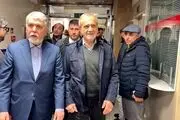 واکنش خانواده امیرخانی به عیادت رئیس‌جمهور 