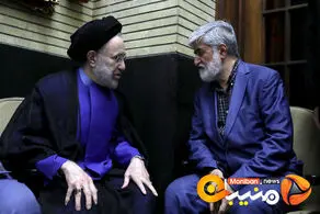 چهره هایی که در مراسم درگذشت والده اسحاق جهانگیری شرکت کردند/ از سیدمحمدخاتمی تا ظریف و مهدی هاشمی + عکس 