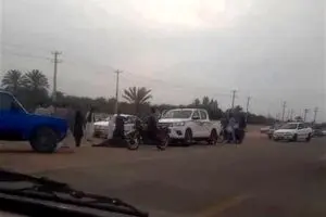  حمله تروریستی به ۲ خودروی انتظامی در محور سوران ـ مهرستان