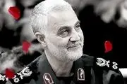 خالکوبی تصویر شهید سلیمانی روی دست مقام سابق سوری + عکس 