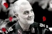 خالکوبی تصویر شهید سلیمانی روی دست مقام سابق سوری + عکس 