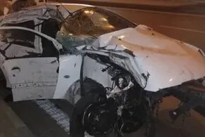۱۰ مجروح و فوتی در تصادف هولناک قشم