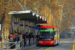 اتوبوس های 18 متری به تهران وارد شد!