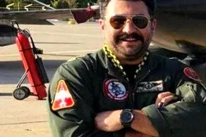 خلبان ارتش شهید شد + عکس 