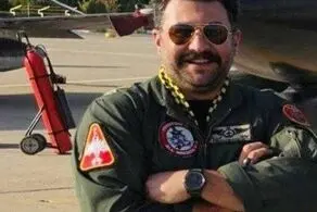 خلبان ارتش شهید شد + عکس 