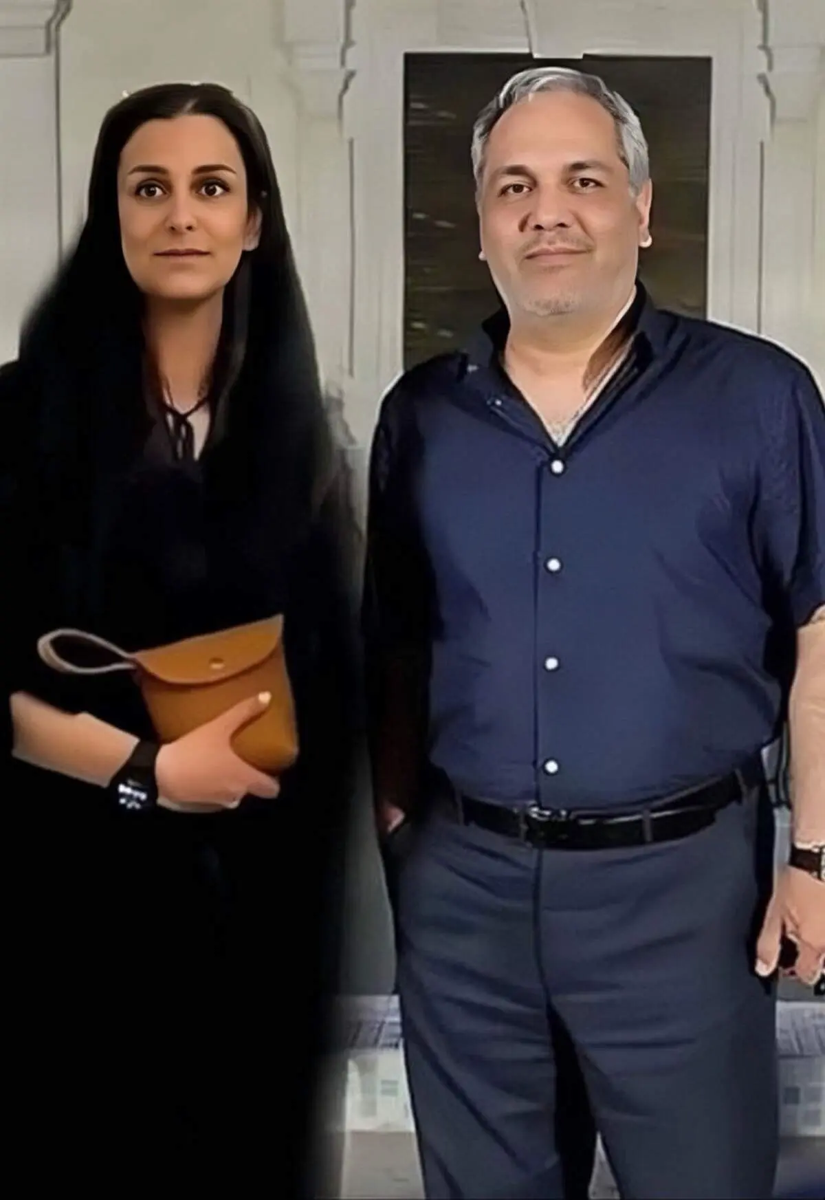 چهره سیبیلوی مهران مدیری در کنار دخترش شهرزاد خانم/ عکس
