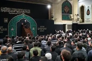 برپایی مراسم عزاداری شب شهادت حضرت زهرا(س) در حسینیه امام خمینی(ره)