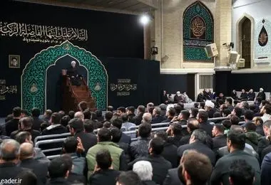 برپایی مراسم عزاداری شب شهادت حضرت زهرا(س) در حسینیه امام خمینی(ره)