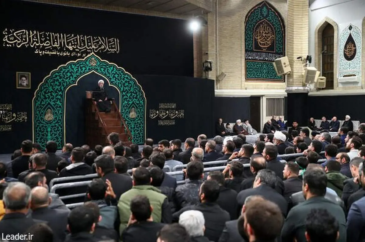 برپایی مراسم عزاداری شب شهادت حضرت زهرا(س) در حسینیه امام خمینی(ره)