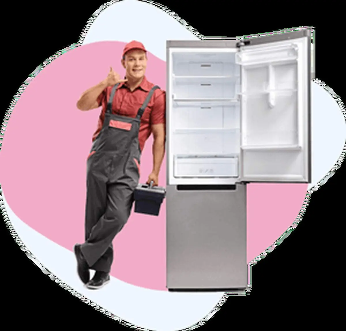 تمیز کردن ماشین لباسشویی و یخچال فریزر