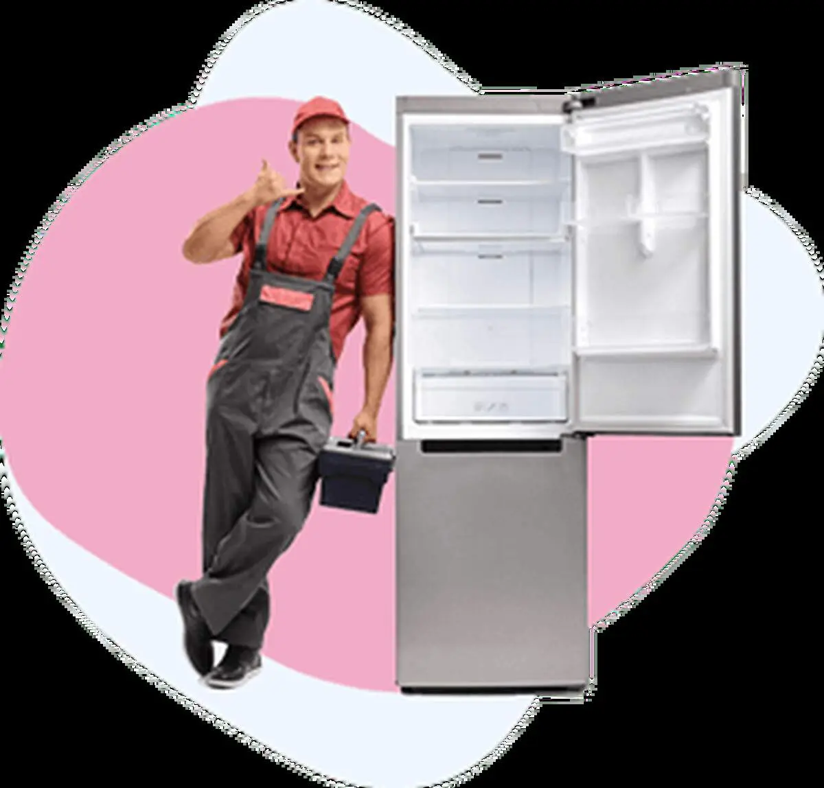 تمیز کردن ماشین لباسشویی و یخچال فریزر