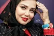 عکس عاشقانه بهاره رهنما با مرد جوان در صحرا!