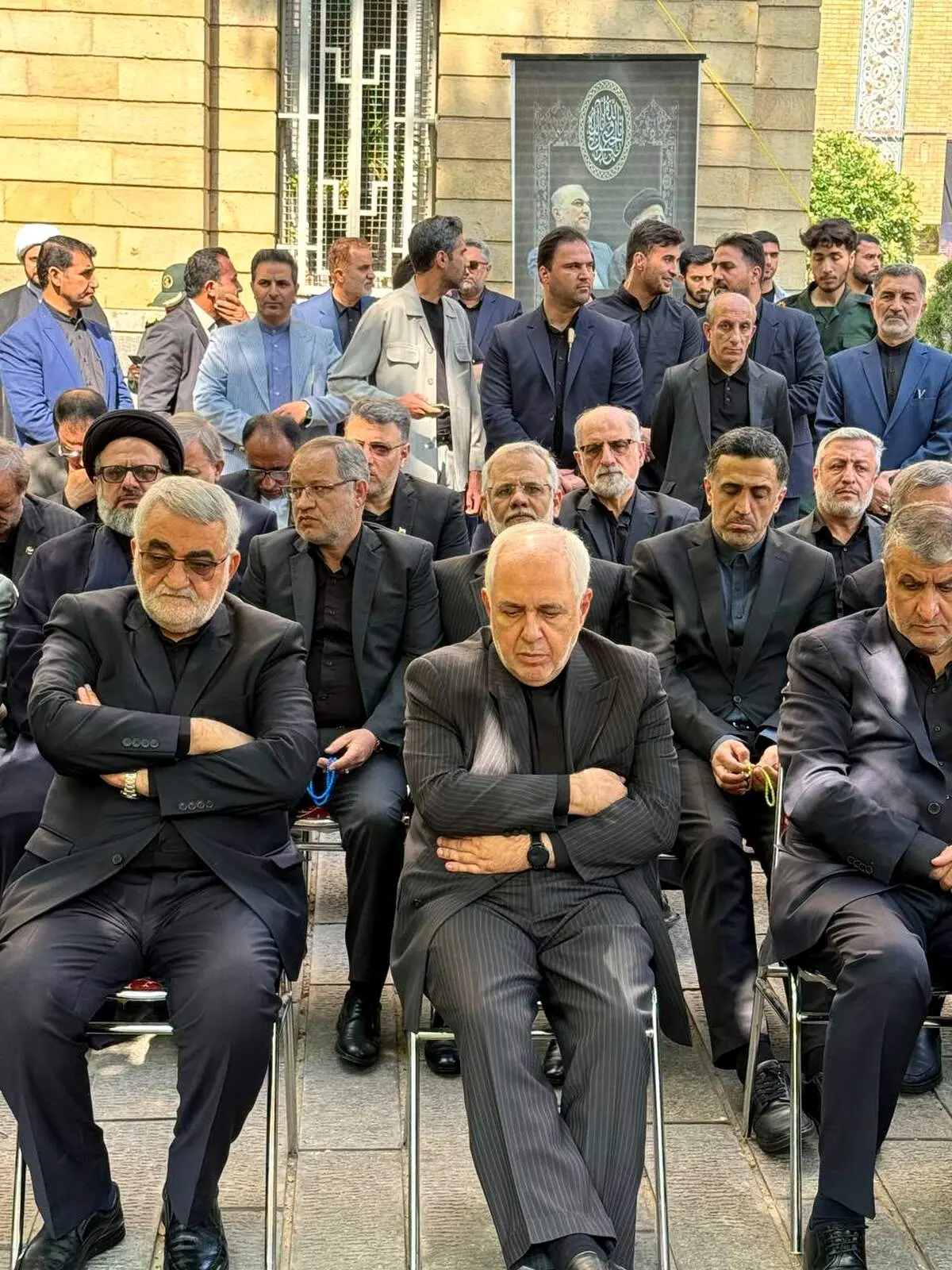 مراسم تشییع پیکر شهید امیرعبداللهیان در وزارت خارجه برگزار شد 