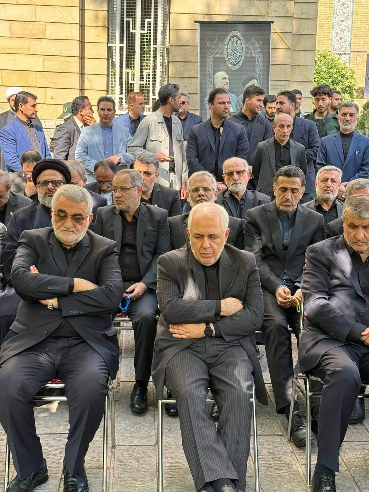 مراسم تشییع پیکر شهید امیرعبداللهیان در وزارت خارجه برگزار شد 
