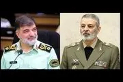 پیام تبریک سردار رادان به رئیس ستاد کل نیروهای مسلح 
