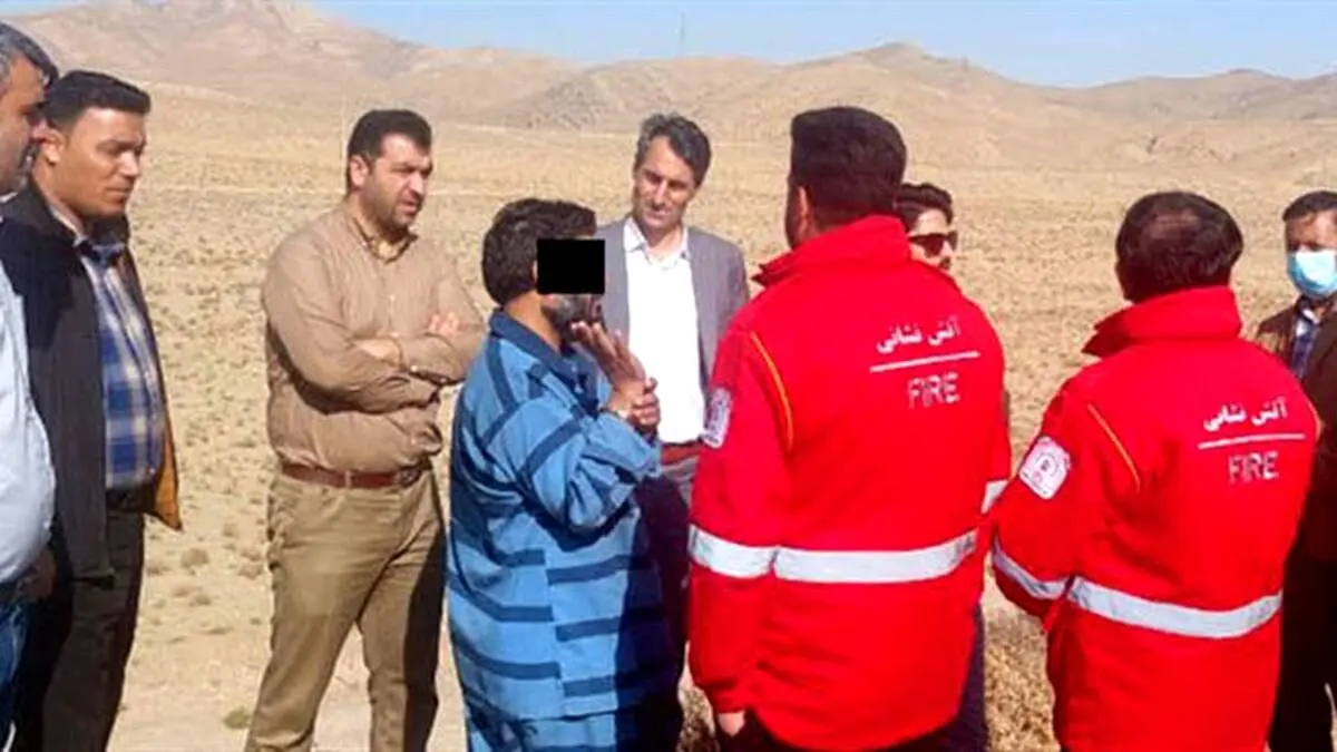 آتش زدن دوست قدیمی بخاطر زن مقتول+عکس