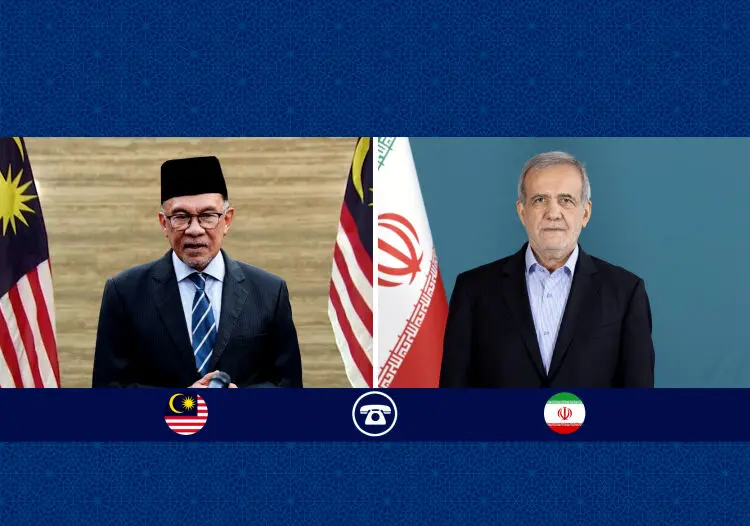 تأکید دکتر پزشکیان و انور ابراهیم بر تقویت همکاری‌های جهان اسلام و توسعه روابط دوجانبه