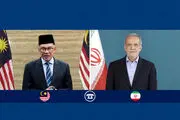 تأکید دکتر پزشکیان و انور ابراهیم بر تقویت همکاری‌های جهان اسلام و توسعه روابط دوجانبه