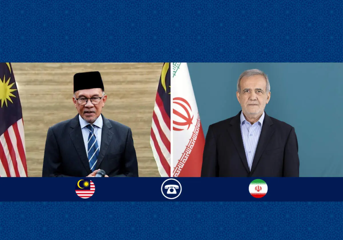 تأکید دکتر پزشکیان و انور ابراهیم بر تقویت همکاری‌های جهان اسلام و توسعه روابط دوجانبه