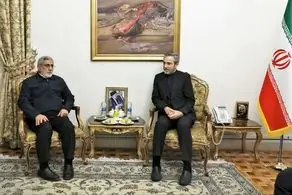حضور سردار قاآنی در وزارت امور خارجه 