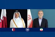 دلجویی مسعود پزشکیان از دولت و ملت قطر 