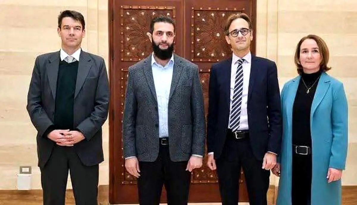 اولین دیدار رسمی مقامات آمریکا با الجولانی 