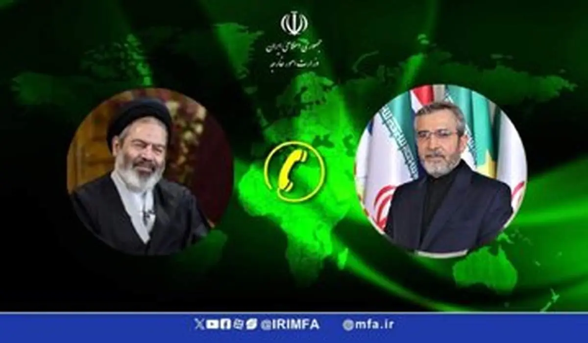 گفتگوی تلفنی باقری کنی با نماینده ولیفقیه و سرپرست حجاج ایرانی