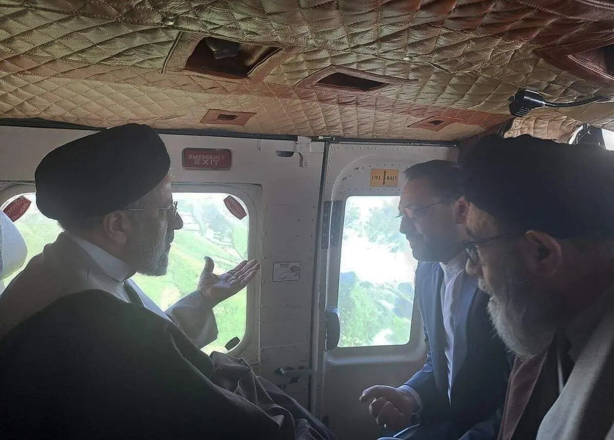 برای اولین بار منتشر شد/ عکس از شهید رییسی و آیت الله آل هاشم قبل از شهادت + ببینید 