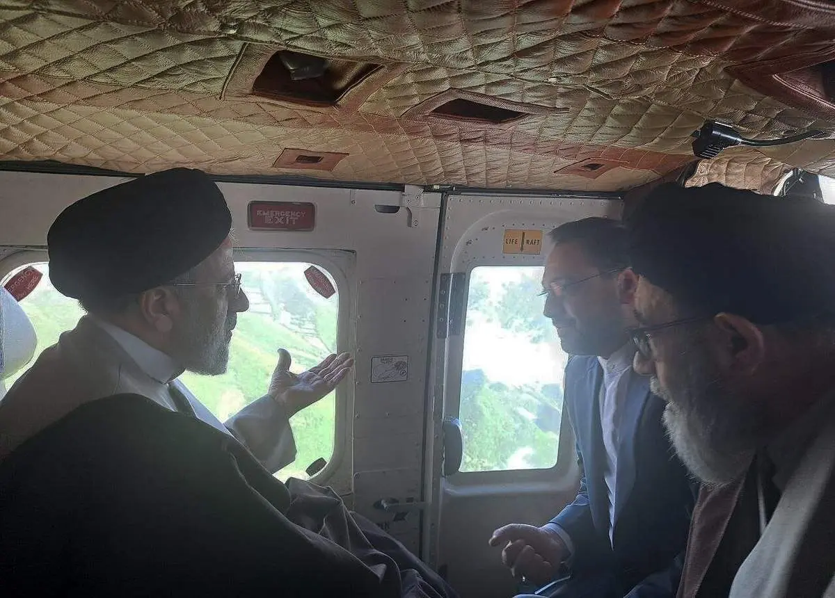 برای اولین بار منتشر شد/ عکس از شهید رییسی و آیت الله آل هاشم قبل از شهادت + ببینید 