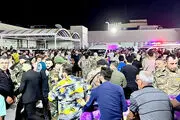 آتش سوزی مرگبار در یک عروسی/ صد نفر کشته شدند 