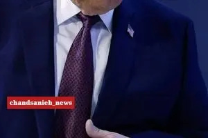  تصویری خبرساز از وضعیت عجیب دونالد ترامپ + عکس 