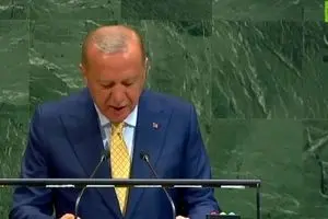 اردوغان هم مثل ماکرون در ترافیک نیویورک گیر کرد!