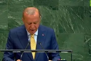 اردوغان هم مثل ماکرون در ترافیک نیویورک گیر کرد!