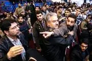 اعتراض و اختلال برای این دو نفر نون و آب شد+عکس 