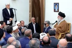 عارف در دیدار جمعی از مسئولان با رهبر انقلاب چه گفت؟ 