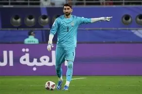 حسرت بزرگ بیرانوند در بازی با امارات!