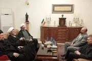 حضور سیدحسن خمینی در سفارت واتیکان 