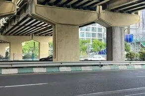 وضعیت ایمنی پل بزرگراه شهید مدرس مشخص شد!